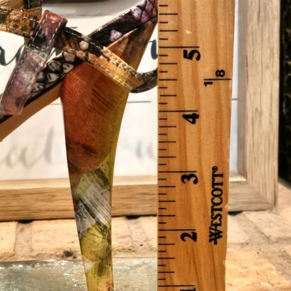 Stuart Weitzman 'Onceover' High Heel Platform Sandal Wmn Sz 9 - Picture 4 of 10